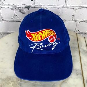 Mattel Hot Wheels Racing Men’s NASCAR #44 Kyle Petty Blue Headwear Cap & Hat OS